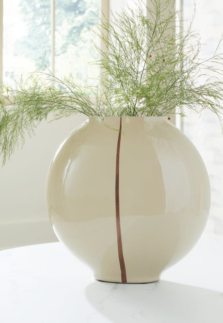 Sheabourne Cream Vase from Ashley - Luna Furniture