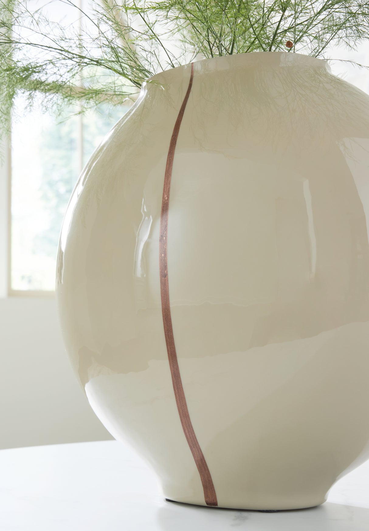 Sheabourne Cream Vase from Ashley - Luna Furniture