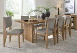 Sherbana Dining Table and 8 Chairs in Light Brown from Ashley - Luna Furniture