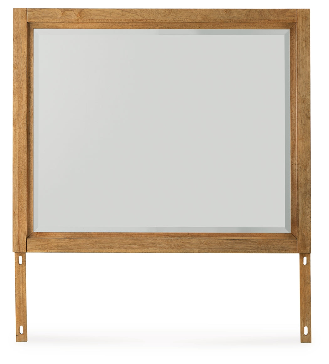 Sherbana Light Brown Bedroom Mirror - B833-36