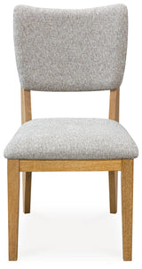 Sherbana Light Brown Dining Chair, Set of 2 from Ashley - Luna Furniture