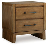 Sherbana Light Brown Nightstand - B833-92