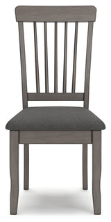 Shullden Dining Table and 2 Chairs in Gray - PKG015400