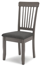 Shullden Dining Table and 2 Chairs in Gray - PKG015400