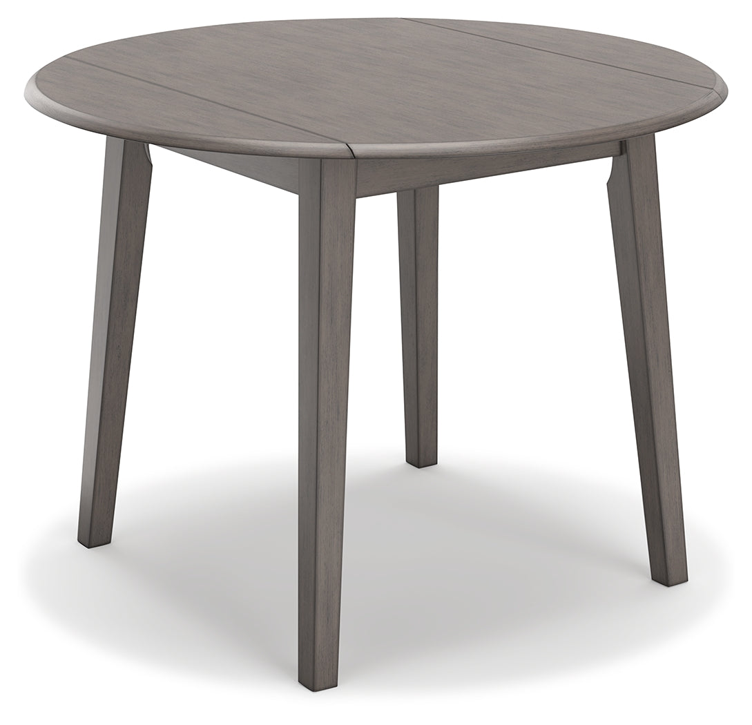 Shullden Dining Table and 2 Chairs in Gray - PKG015400