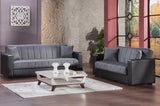 Sidney Love Seat (Bolzoni Gray) 2 Pieces - 10-SID-0685D-02-0