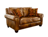 Silverado Loveseat w/ Two Accent Pillows from Steve Silver - Luna Furniture