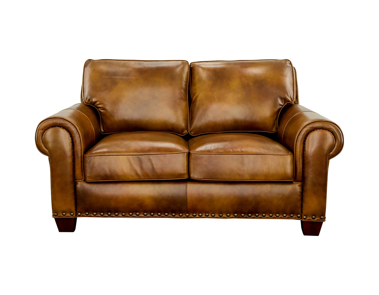 Silverado Loveseat w/ Two Accent Pillows from Steve Silver - Luna Furniture