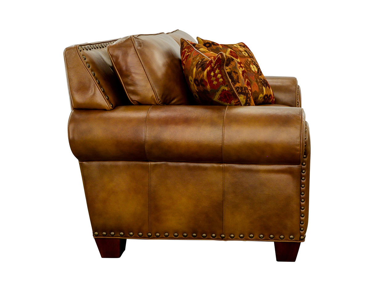 Silverado Loveseat w/ Two Accent Pillows from Steve Silver - Luna Furniture