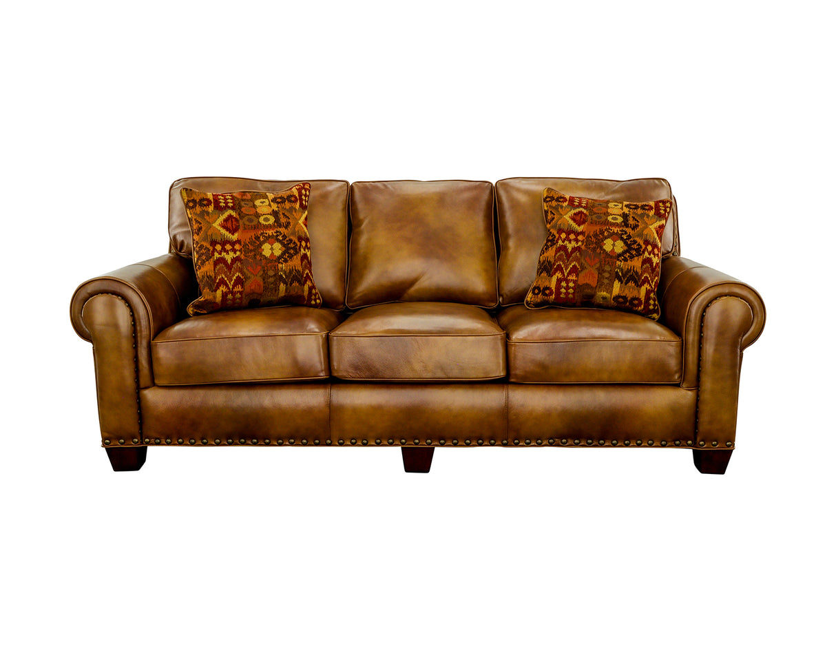 Silverado Sofa w/Two Accent Pillows from Steve Silver - Luna Furniture