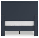 Simmenfort Full Panel Headboard with Dresser and 2 Nightstands in Navy Blue from Ashley - Luna Furniture