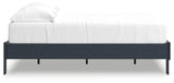 Simmenfort Navy Blue Full Platform Bed - EB1528-112