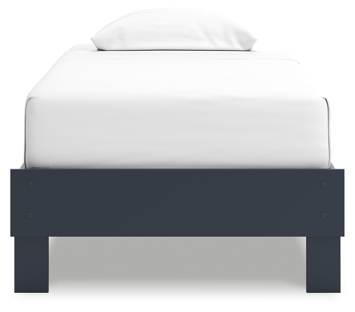 Simmenfort Twin Platform Bed with Dresser and Chest in Navy Blue from Ashley - Luna Furniture