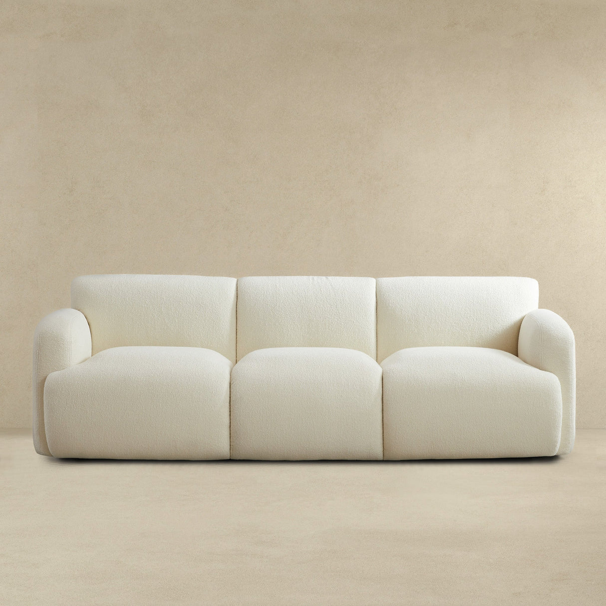 Simone Sofa (Cream Boucle) - AFC02085 - 