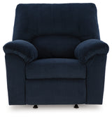 SimpleJoy Navy Recliner - 2420525