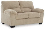 SimpleJoy Sand Loveseat - 2420335