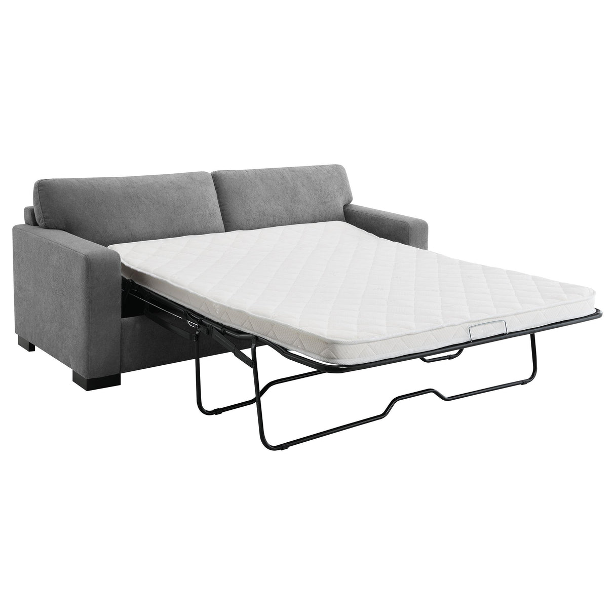 Simpson Upholstered Sofa Sleeper with Queen Mattress Grey - 360050