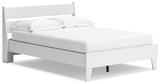 Socalle Full Panel Platform Bed with Dresser and Chest in Two-tone from Ashley - Luna Furniture