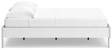 Socalle Full Platform Bed with 2 Nightstands in Two-tone - PKG019069