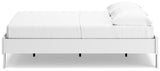 Socalle Full Platform Bed with 2 Nightstands in Two-tone - PKG019069