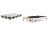 Socalle Full Platform Bed with Mattress in Light Natural from Ashley - Luna Furniture