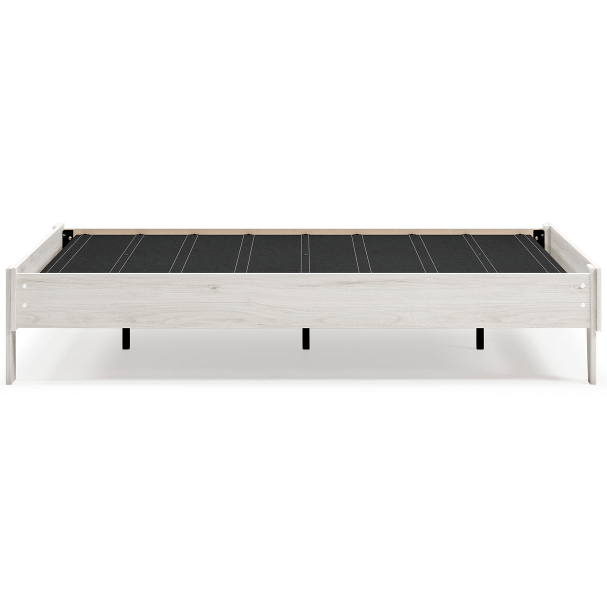 Socalle Full Platform Bed with Mattress in Light Natural from Ashley - Luna Furniture