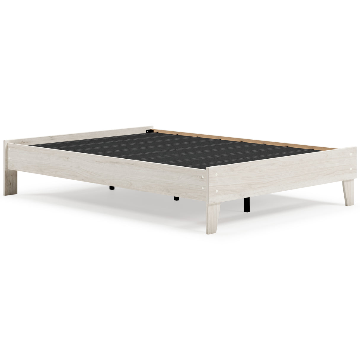 Socalle Full Platform Bed with Mattress in Light Natural from Ashley - Luna Furniture