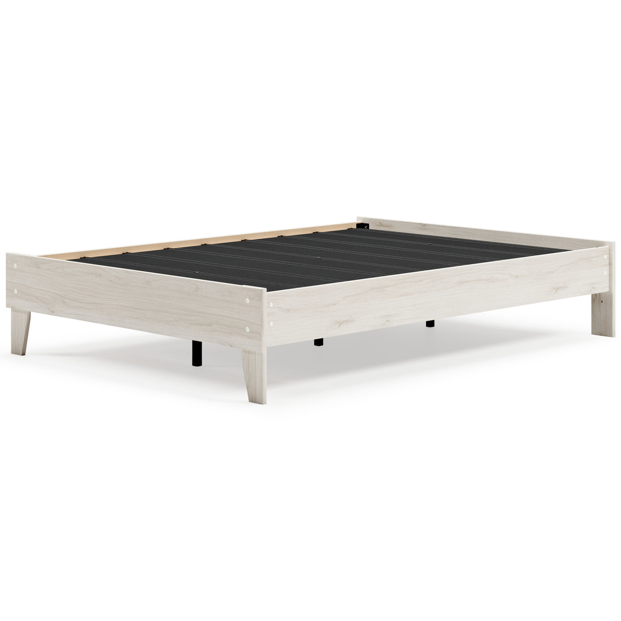 Socalle Full Platform Bed with Mattress in Light Natural from Ashley - Luna Furniture