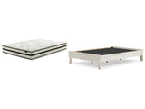 Socalle Full Platform Bed with Mattress in Light Natural from Ashley - Luna Furniture