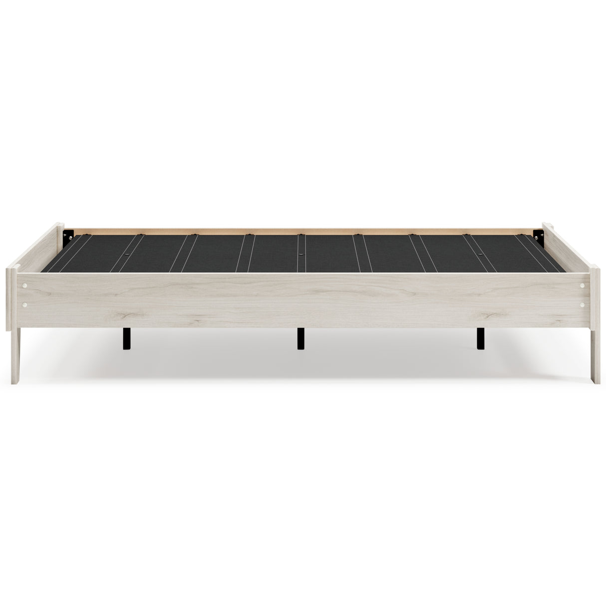 Socalle Full Platform Bed with Mattress in Light Natural from Ashley - Luna Furniture