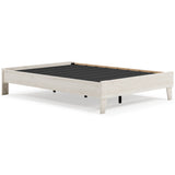 Socalle Full Platform Bed with Mattress in Light Natural from Ashley - Luna Furniture