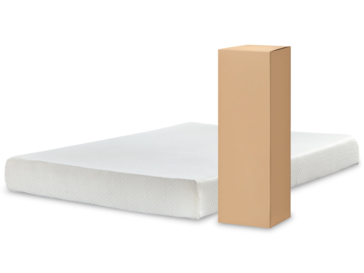 Socalle Full Platform Bed with Mattress in Light Natural - PKG018223