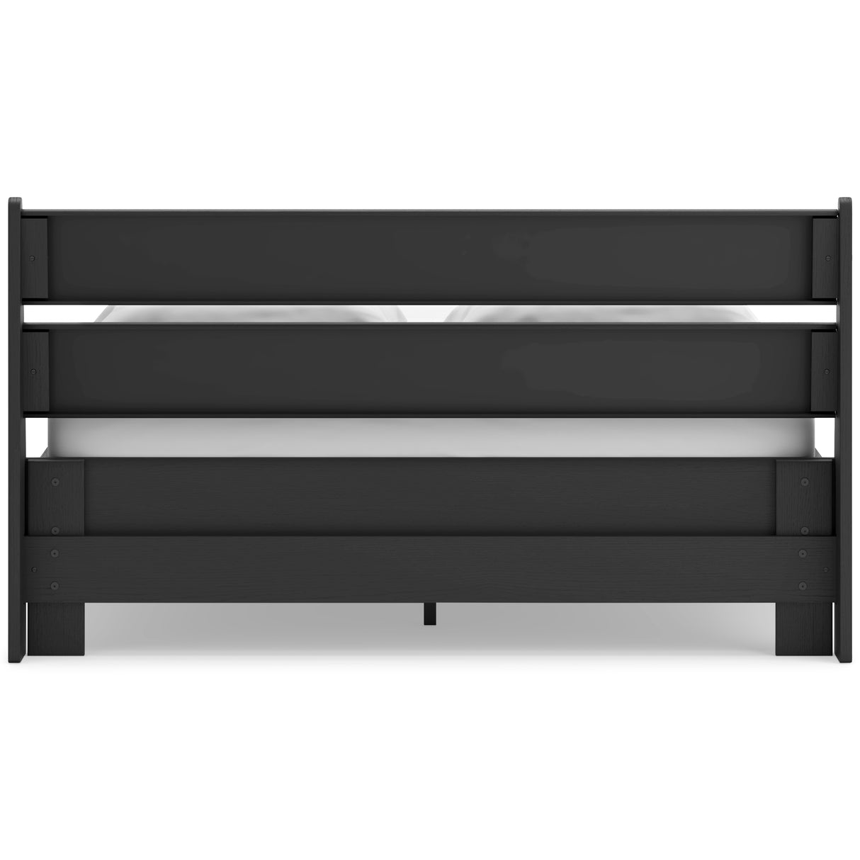 Socalle Queen Panel Headboard with Dresser and Chest in Black - PKG018866