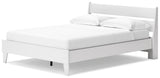 Socalle Queen Panel Platform Bed with Dresser and 2 Nightstands in Two-tone - PKG019086