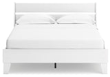 Socalle Queen Panel Platform Bed with Dresser and Chest in Two-tone - PKG018914