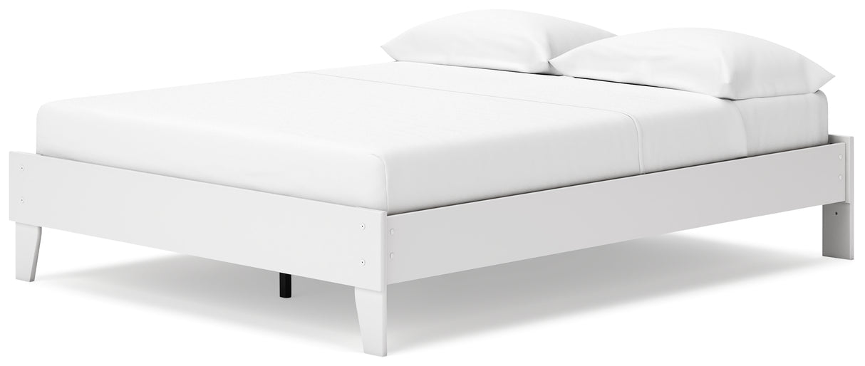 Socalle Queen Platform Bed with Dresser and 2 Nightstands in Two-tone - PKG019070