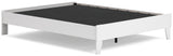 Socalle Queen Platform Bed with Dresser and 2 Nightstands in Two-tone - PKG019070