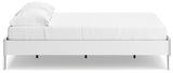 Socalle Queen Platform Bed with Dresser in Two-tone - PKG018888