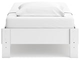 Socalle Twin Platform Bed with Dresser and 2 Nightstands in Two-tone - PKG019065