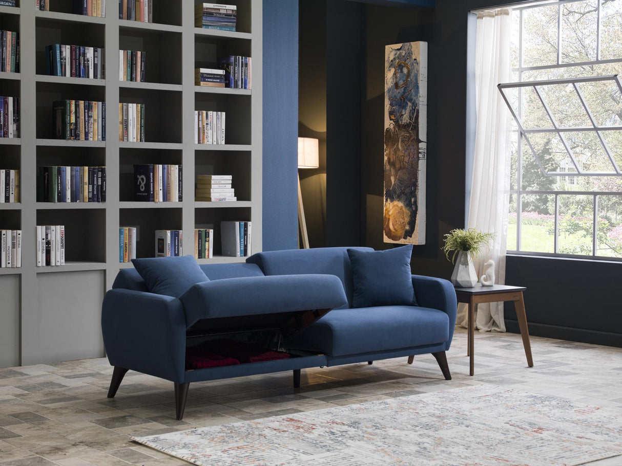 Sofa In A Box-Flexy (Zigana Indigo Blue) - 15-SOF-201898-03-0