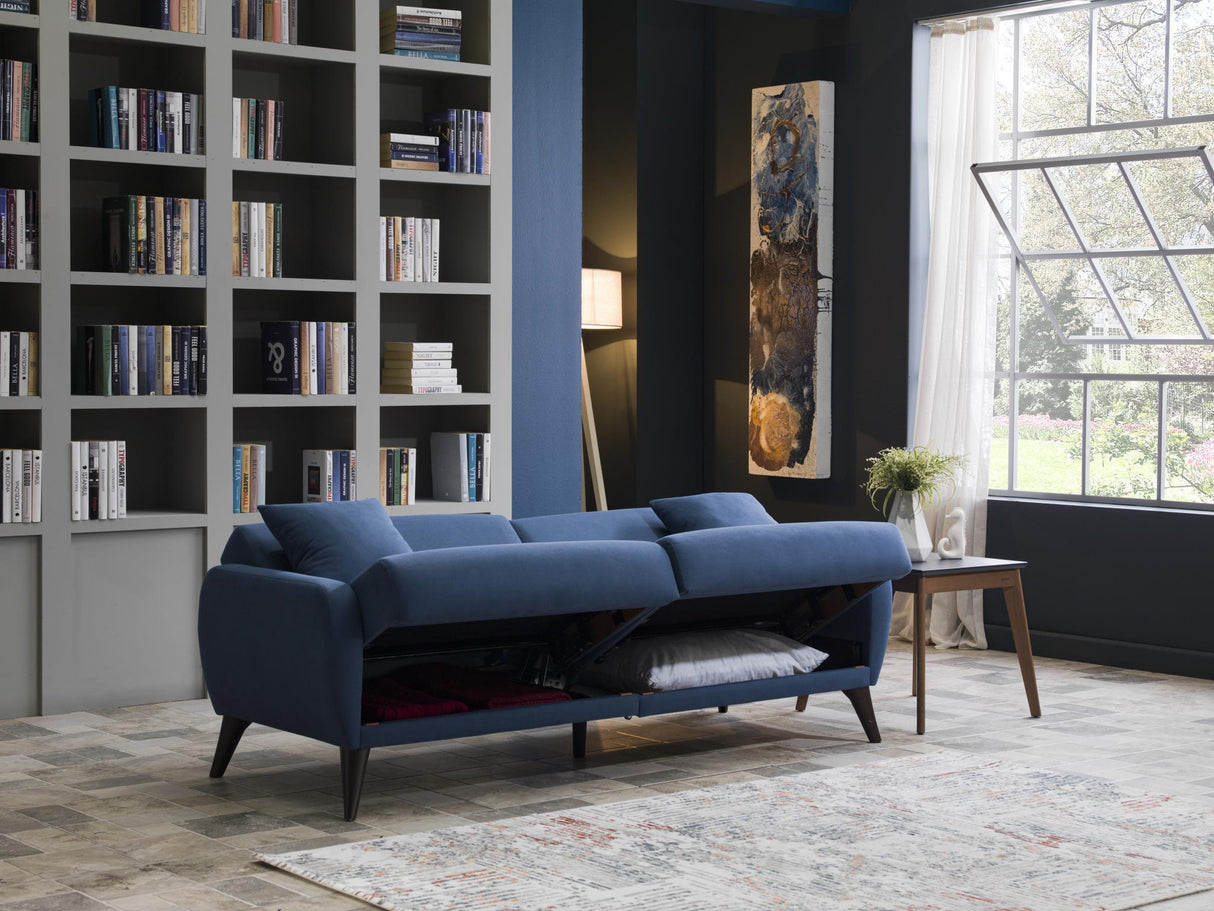 Sofa In A Box-Flexy (Zigana Indigo Blue) - 15-SOF-201898-03-0