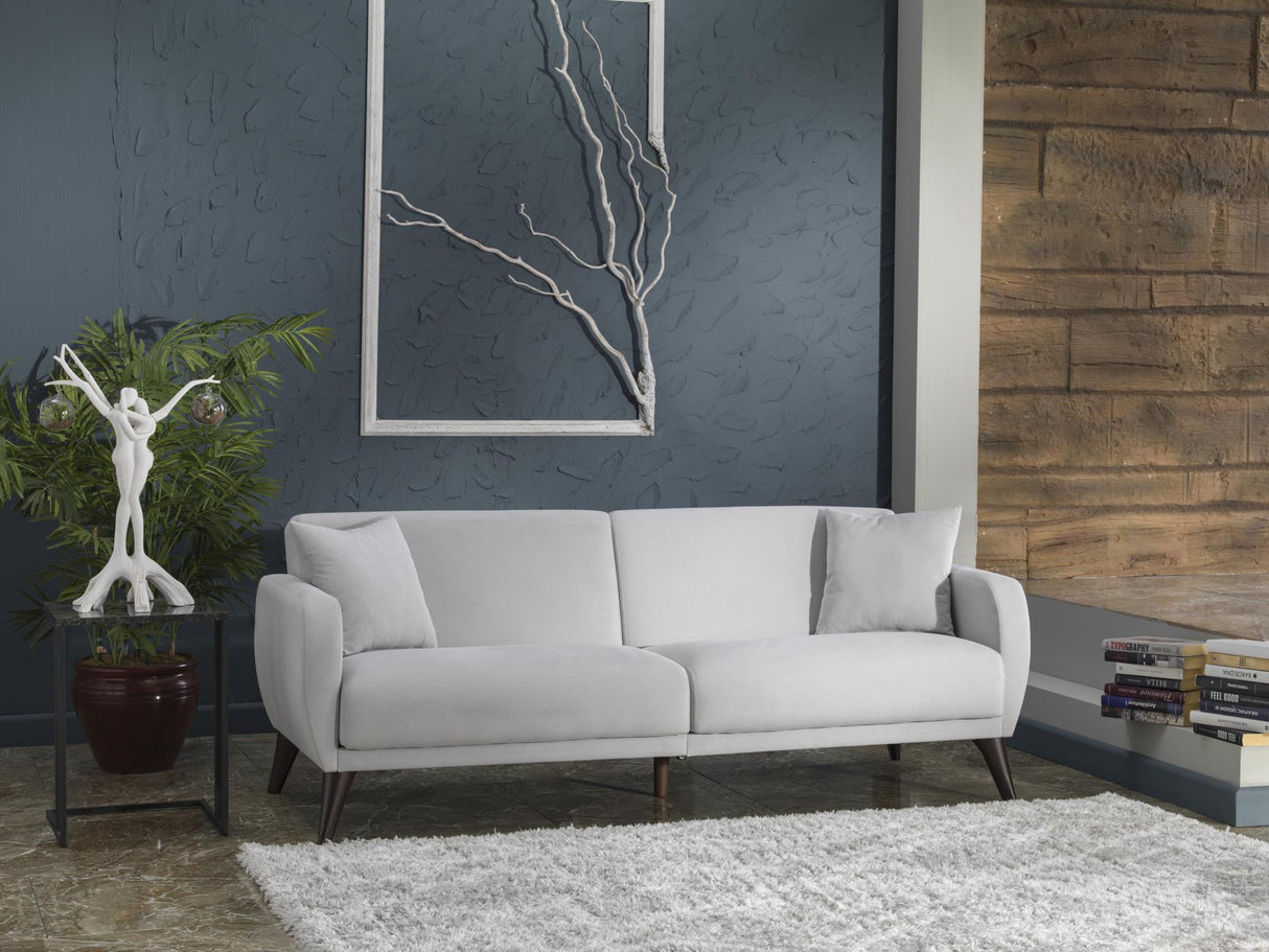 Flexy Zigana Light Gray Sofa In A Box from Bellona - Luna Furniture