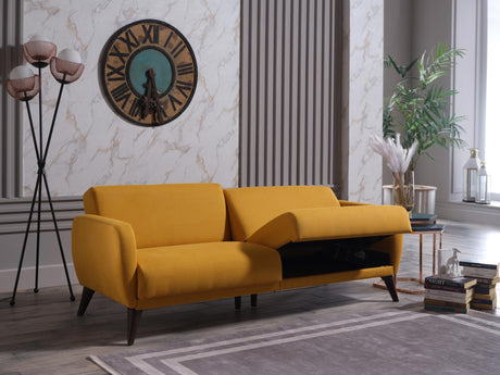 Sofa In A Box-Flexy (Zigana Yellow) - 15-SOF-202237-03-0