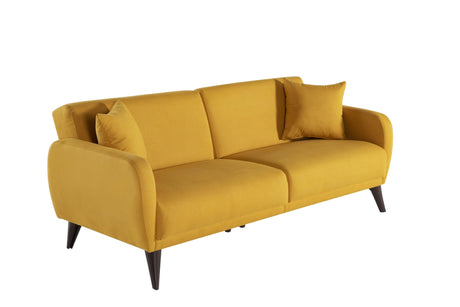 Sofa In A Box-Flexy (Zigana Yellow) - 15-SOF-202237-03-0