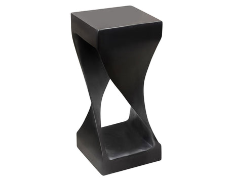 Solana Solid Wood Accent Table, Black Finish from Steve Silver - Luna Furniture