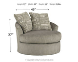 Soletren Sofa, Loveseat and Chair in Ash - PKG001863