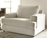 Soletren Sofa, Loveseat and Chair in Stone - PKG001865