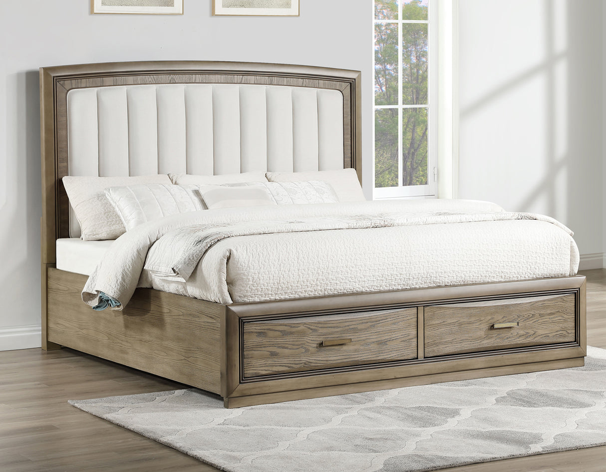 Sonoma Queen Storage Bed - SET | SON900QSHB | SON900QSFB | SON900SSR