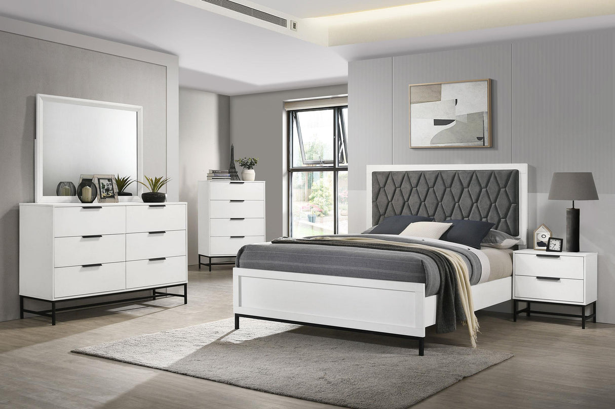 Sonora 4-drawer Bedroom Chest White from Coaster - Luna Furniture