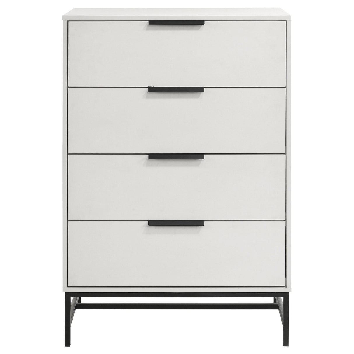 Sonora 4-drawer Bedroom Chest White from Coaster - Luna Furniture